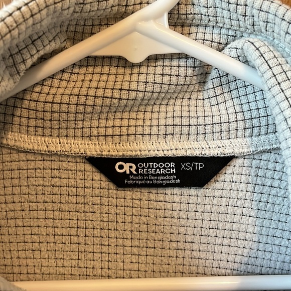 Outdoor Research trail mix 1/4 zip pullover - Picture 3 of 4